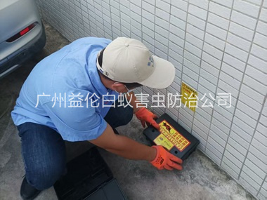 广州工厂外围安装鼠饵站工程